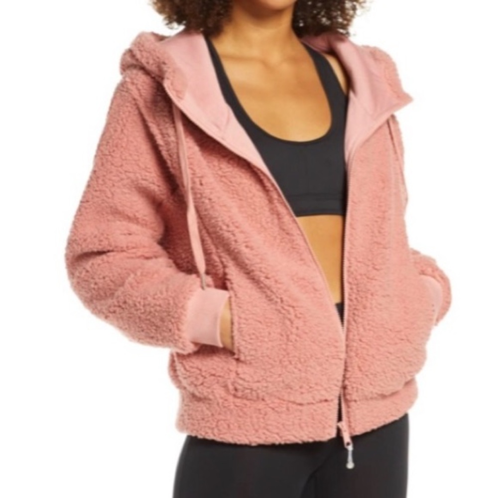 Zella Farrah Hooded Fleece Jacket